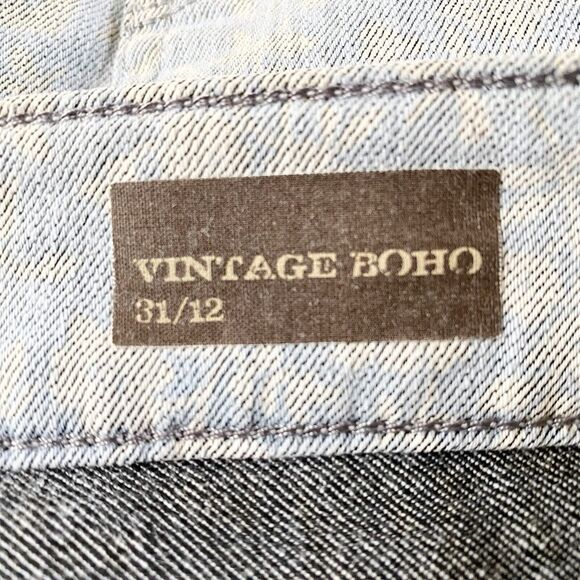 Nine West Vintage America Collection Vintage Boho Straight Size 12 /‎ 31 Jeans - Picture 10 of 11
